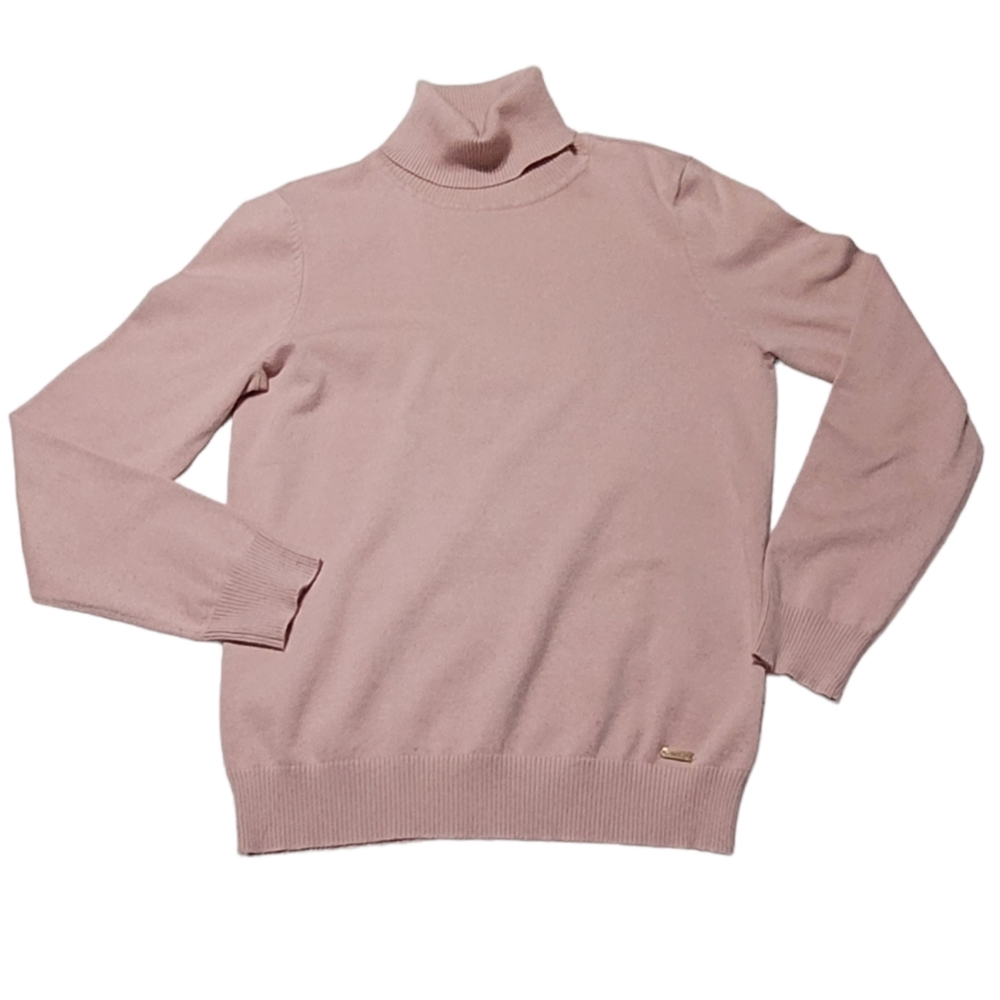 ✨️CLEARANCE✨️ Calvin Klein pink turtleneck size Medium